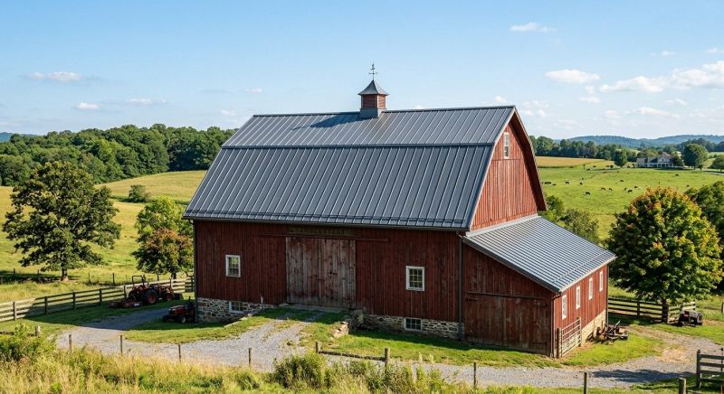 Barn Roof Replacement in Hartsville, TN