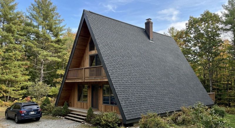 A Frame Roof Installation in Wilson County, TN