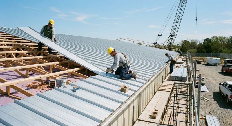 Aluminum Roof Construction in Wilson County, TN