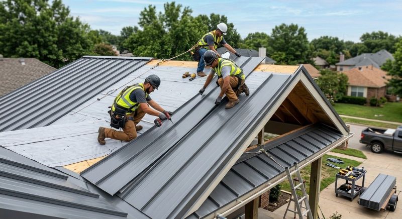 Aluminum Roof Installation in Hermitage, TN