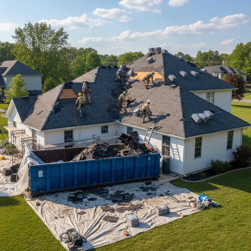 Asphalt Roof Replacement in Whites Creek, TN