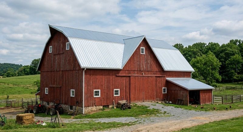 Barn Roof Replacement in Sumner County, TN