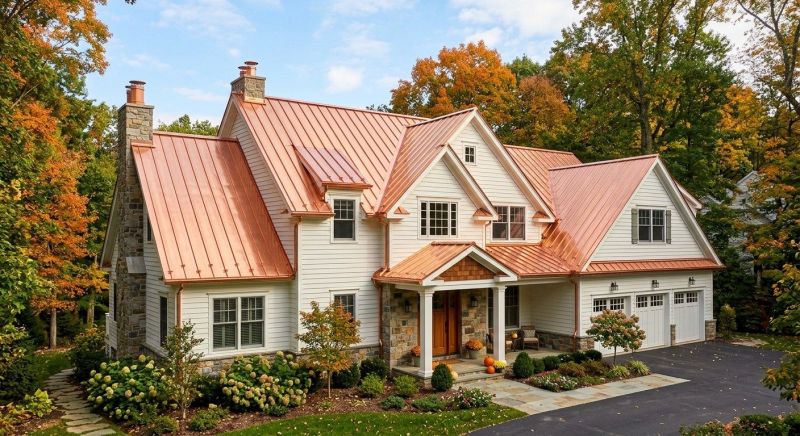 Copper Roof Replacement in Wilson County, TN