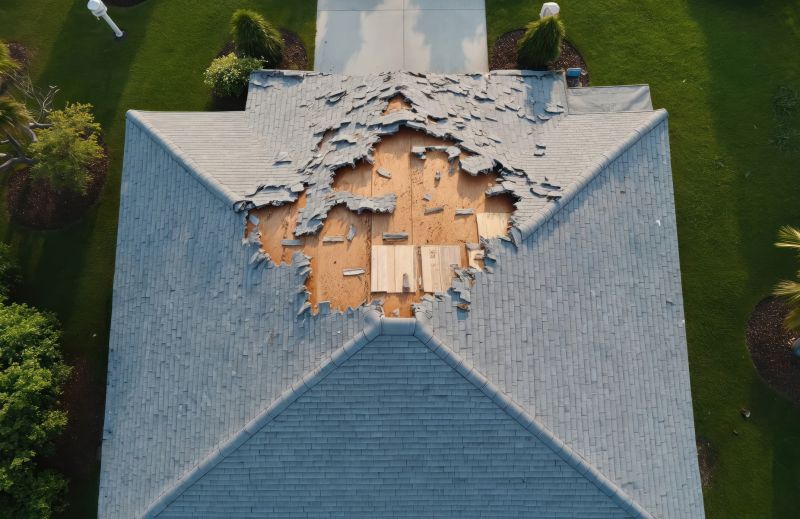 Damaged Roof Replacement in Hermitage, TN