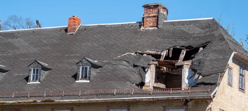 Damaged Roof Replacement in La Vergne, TN