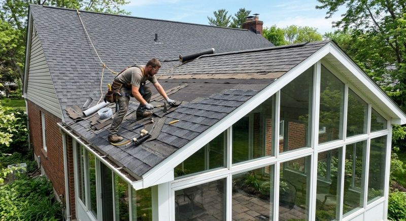 Damaged Roof Replacement in Nashville, TN