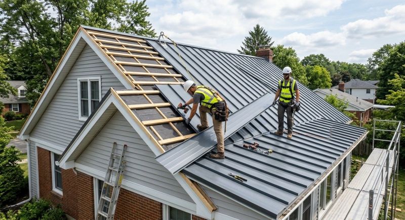 Metal Roof Installation in Bethpage, TN