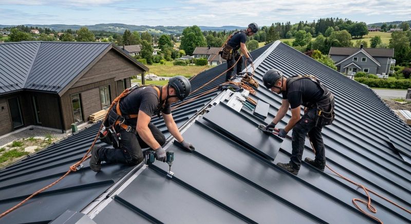 Metal Roof Installation in Hartsville, TN
