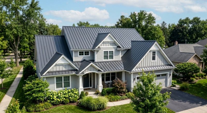 Metal Roof Replacement in White House, TN