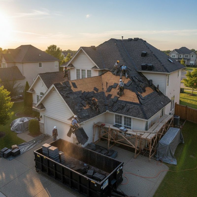 Roof Shingles Replacement in La Vergne, TN