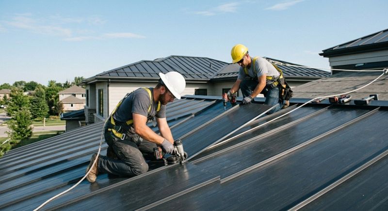 Sheet Roofing Installation in Lascassas, TN