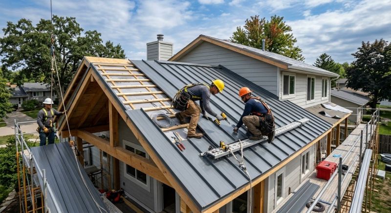 Sheet Roofing Installation in Madison, TN