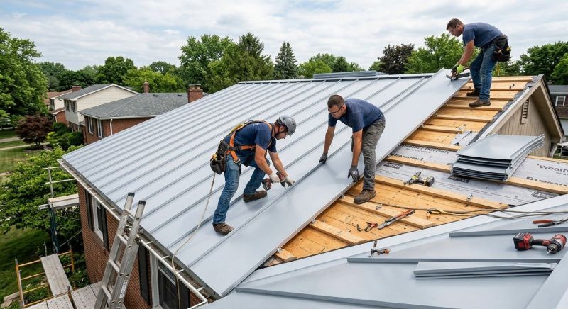 Sheet Roofing Installation in Sumner County, TN