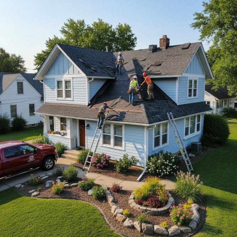 Shingle Roof Replacement in Bethpage, TN