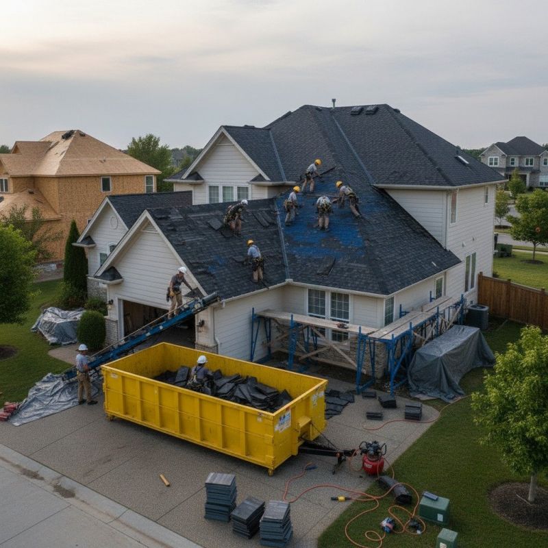 Shingle Roof Replacement in White House, TN