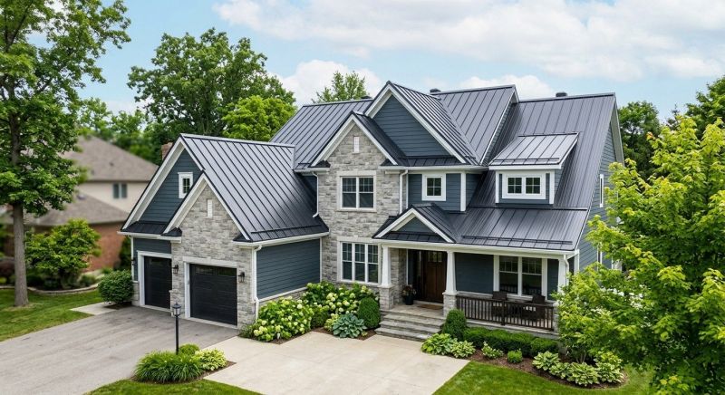 Steel Roof Replacement in Brentwood, TN