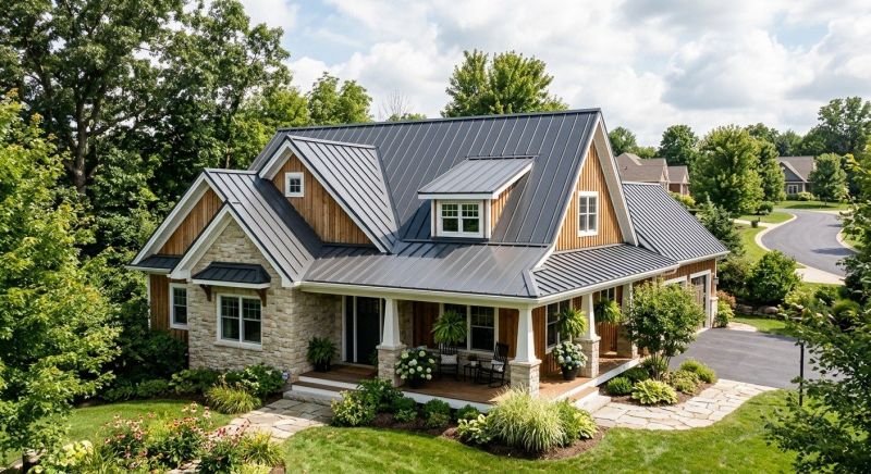 Steel Roof Replacement in Hendersonville, TN