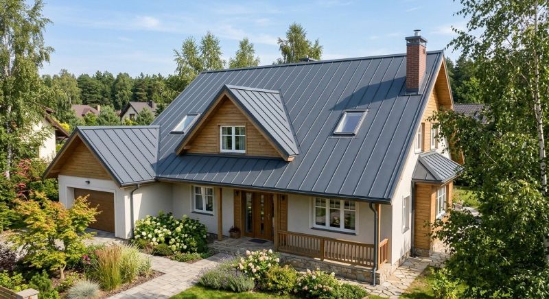 Steel Roof Replacement in Hermitage, TN