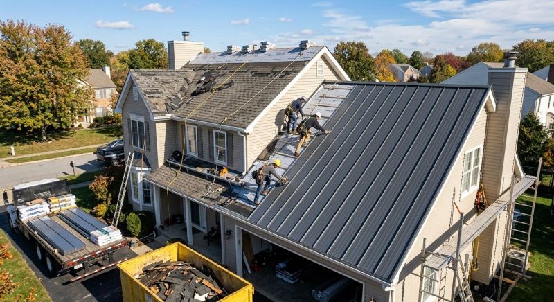 Steel Roof Replacement in Wilson County, TN