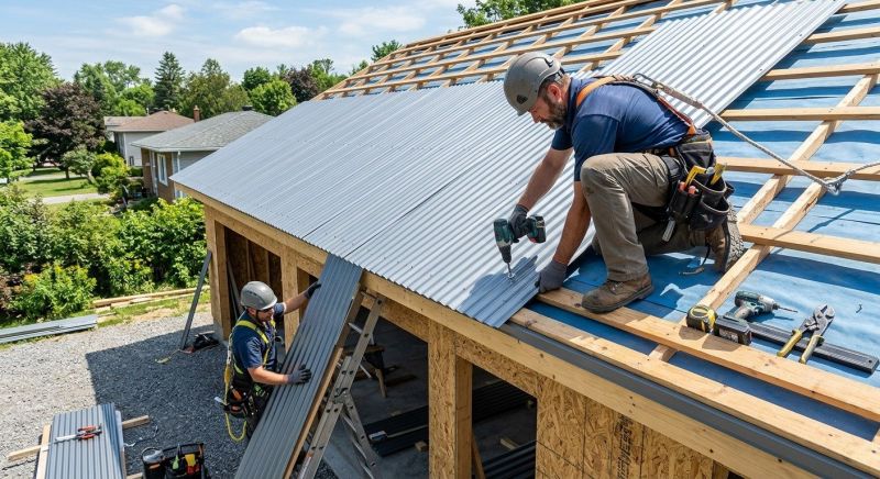Tin Roof Installation in Joelton, TN
